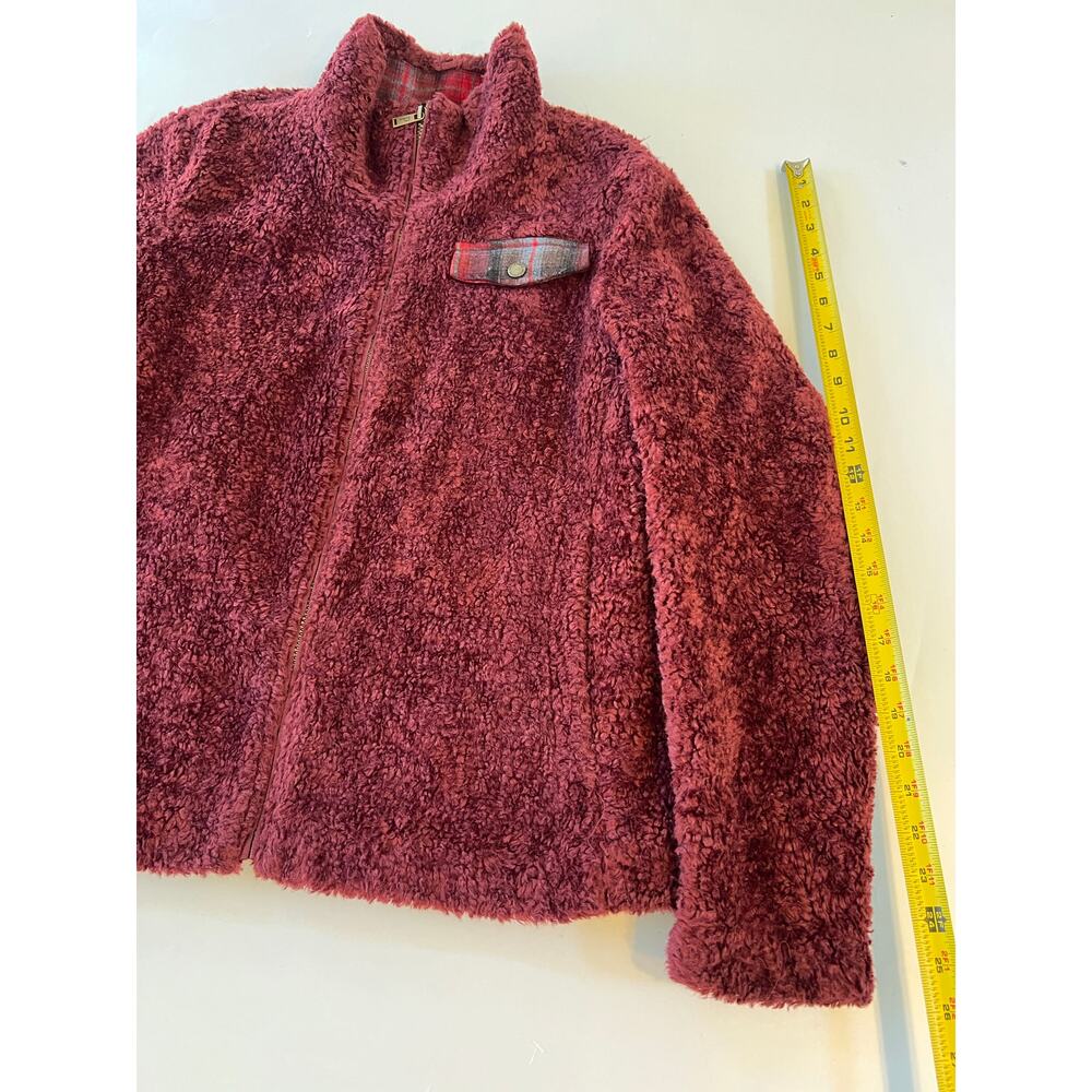 Pendleton Quarter Zip Pullover Sherpa Fleece Jack… - image 6